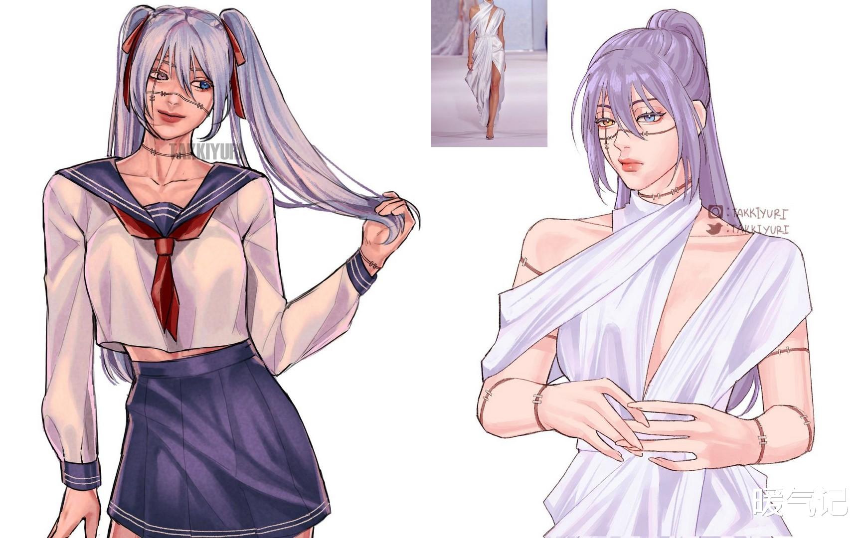 咒术回战|日漫咒术回战人物性转图,男变女无所谓,只要是美女就喜欢