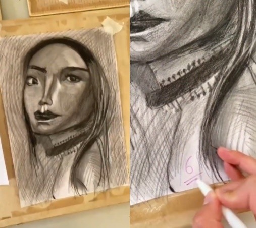 邓紫棋|素描课拿邓紫棋美照当考题，超低分作品看呆网友，本人说话了！