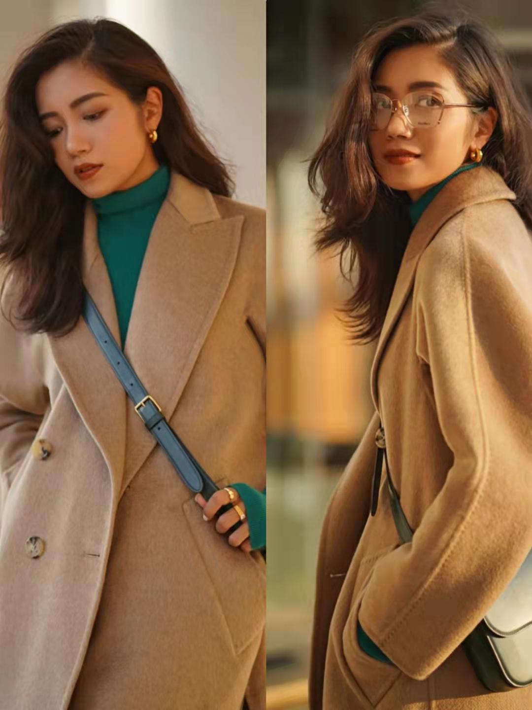 江南小蚂蚁 秋冬穿大衣不知道选啥颜色?看这三种高级色,提升气质杠杠的