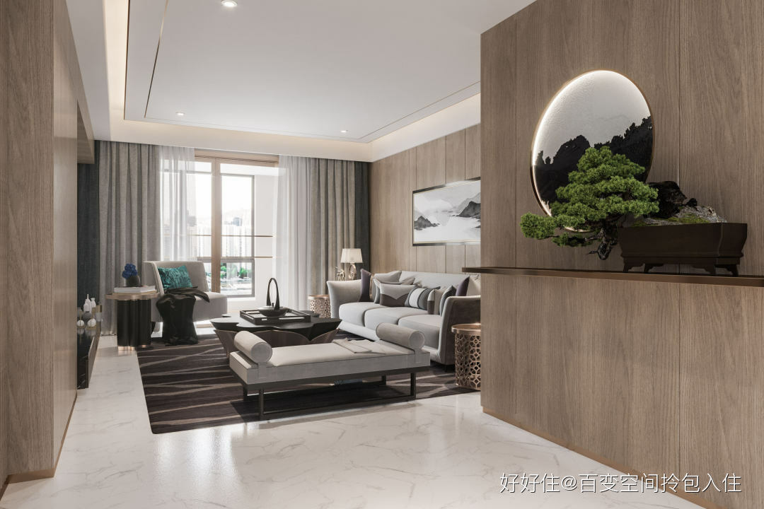 |98简约中式风装修设计，简素之美让人陶醉！