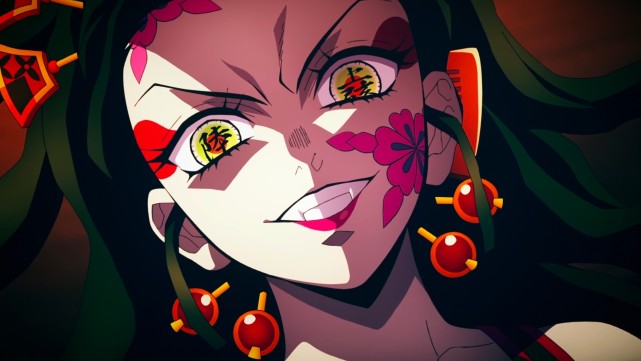 炭治郎|“游郭篇”的战斗正式开始，堕姬的能力揭露，炭治郎和她开战了