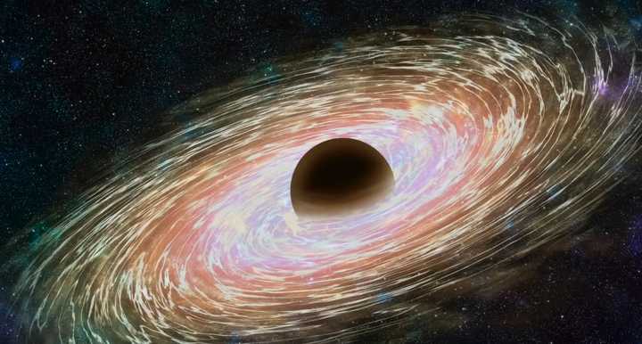 黑洞|科学家发现最小的黑洞，把旁边比它大万亿倍的红巨星拧成了水滴形