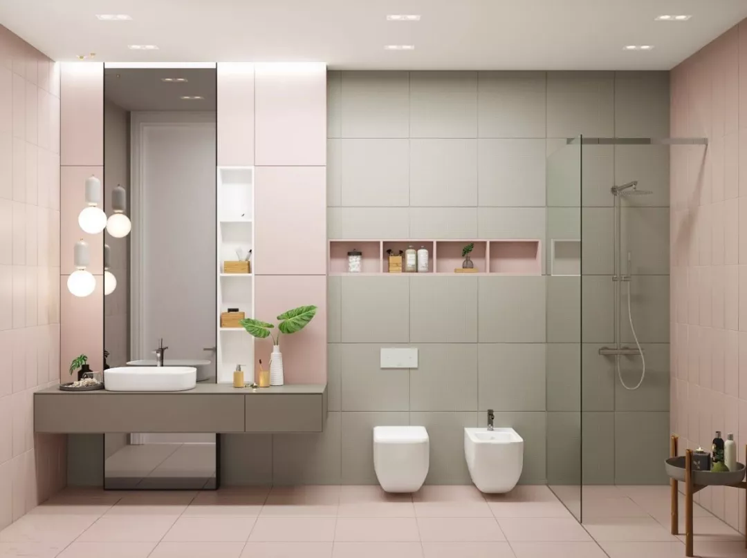 卫生间设计个“壁龛”,好看又有收纳功能!