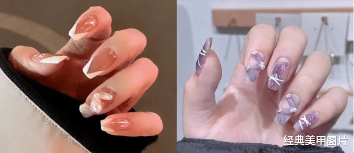美甲|温柔浪漫的法式美甲，回家过年必被夸温柔，集美们快来选图！