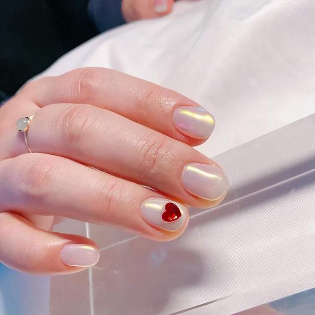 王子文|适合春天的韩系美甲~简约又时尚！