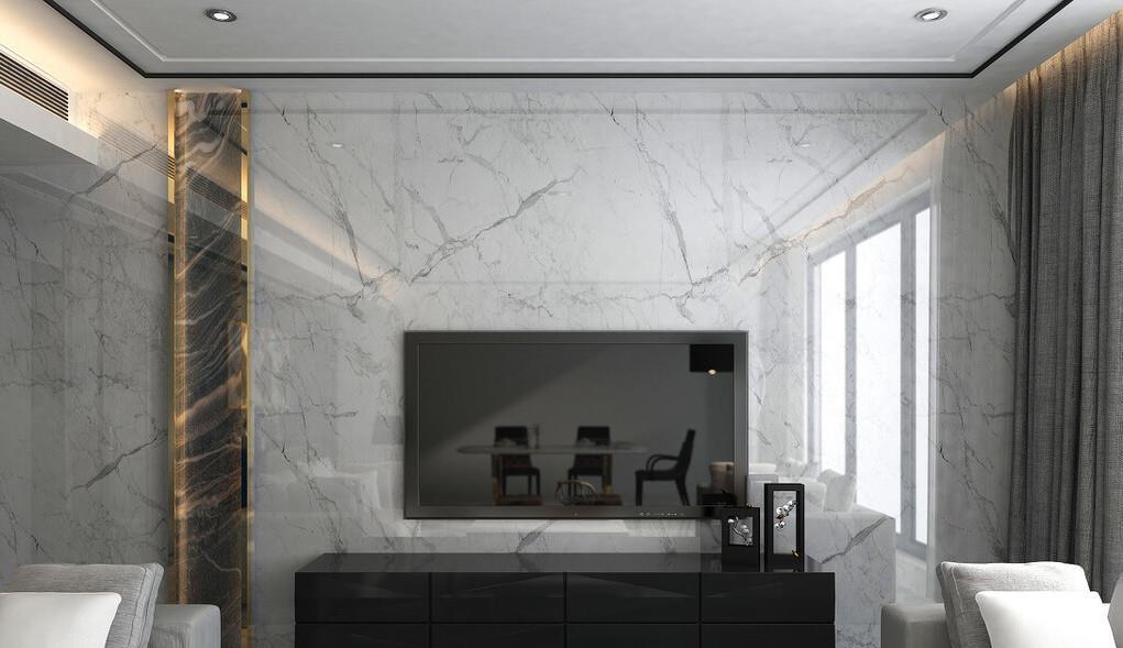 电视背景墙用瓷砖还是硬包？哪种更显得大气？都是怎么安装的？