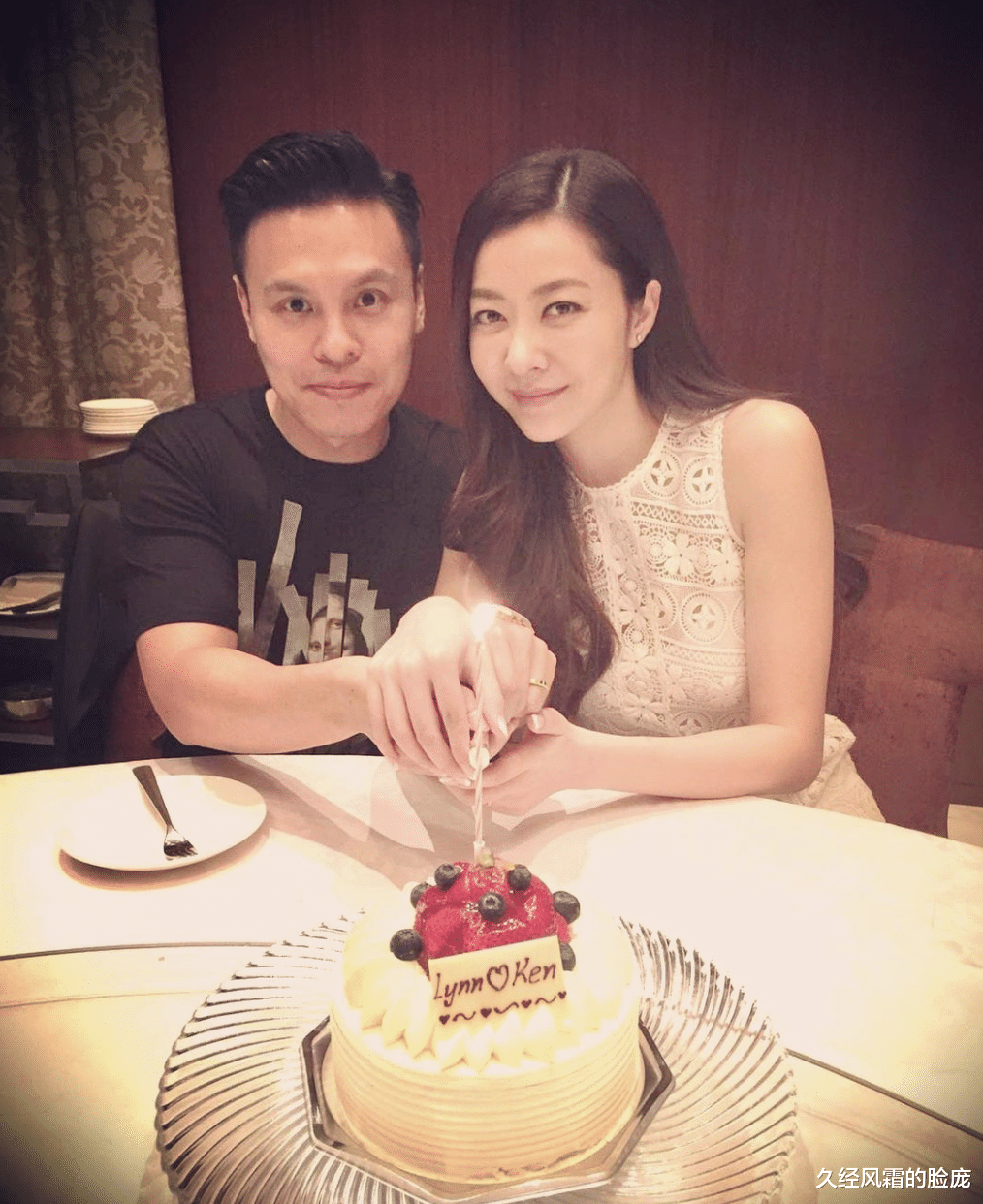 久经风霜的脸庞|郭可颂深夜晒与熊黛林合影，庆祝结婚5周年，揽妻子入怀甜蜜放闪