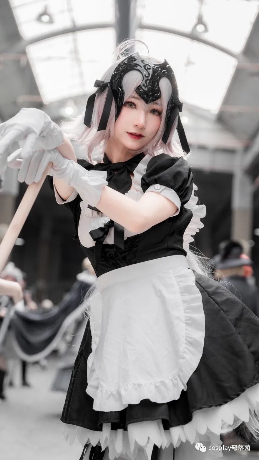 漫展|cos：女仆贞德漫展返图@花布