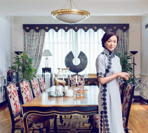 大门|参观金星在上海的豪宅，全屋采用西式装修，努力把生活过得像名媛