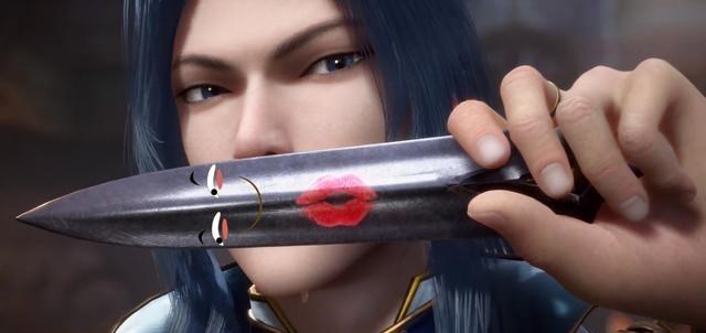 戴沐白|斗罗大陆：真就钓了一个美女，这吻接还是不接，唐三也有怂的时候