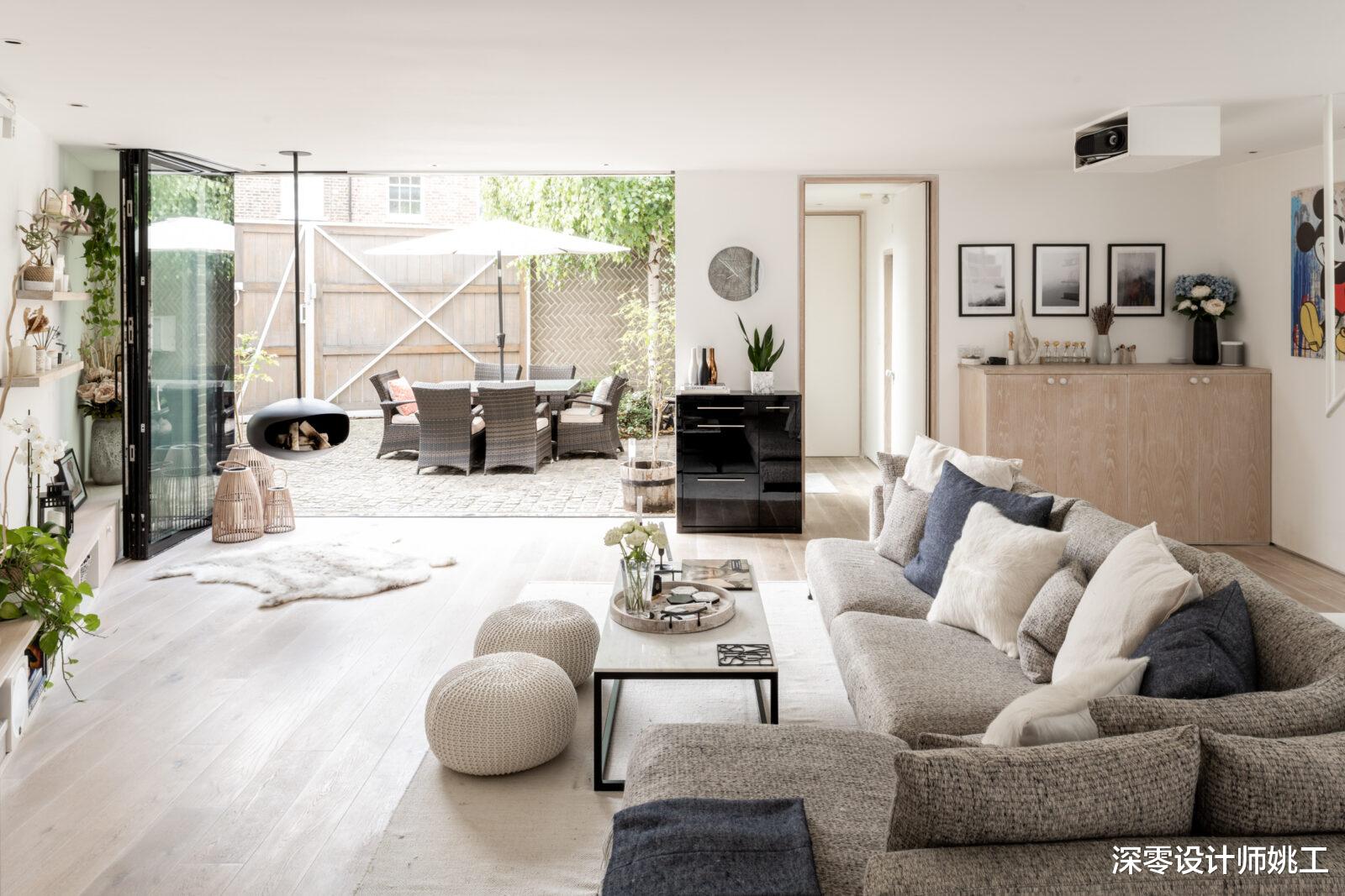 简约170㎡可甜可盐，一楼附带2个庭院，家人们养花娱乐两不误！