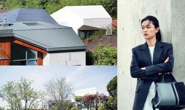 违章建筑|全智贤晒出自己的房子，四周围墙都十米高，独立别墅外观真霸气