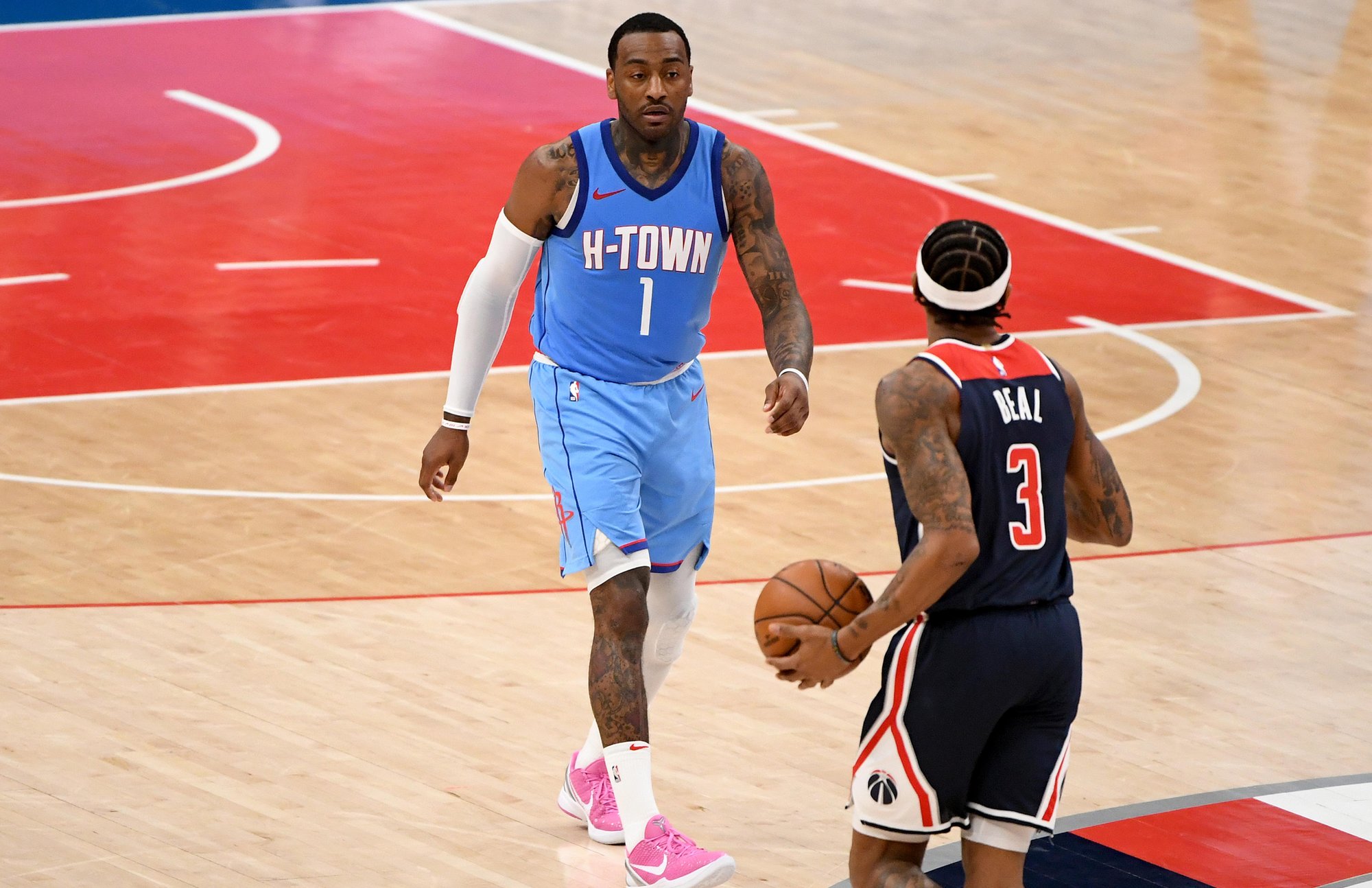 火箭队|九连败！火箭双巨头砍37分完败东部垫底，火箭弃将轰26+18复仇