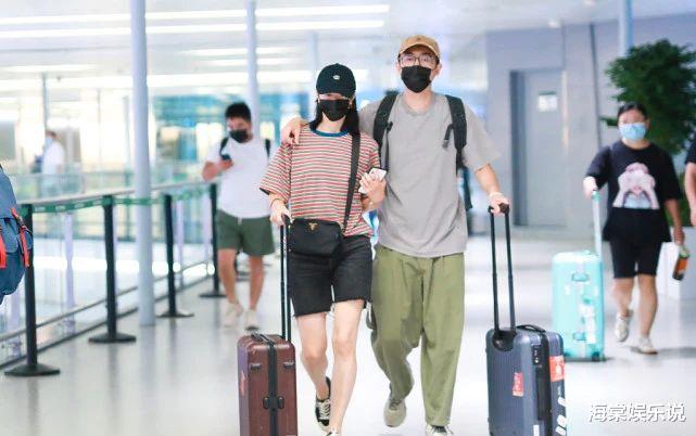 穿衣搭配|朱亚文夫妇9月3日合体现身，2人腻歪相拥，沈佳妮不怕露55分身材