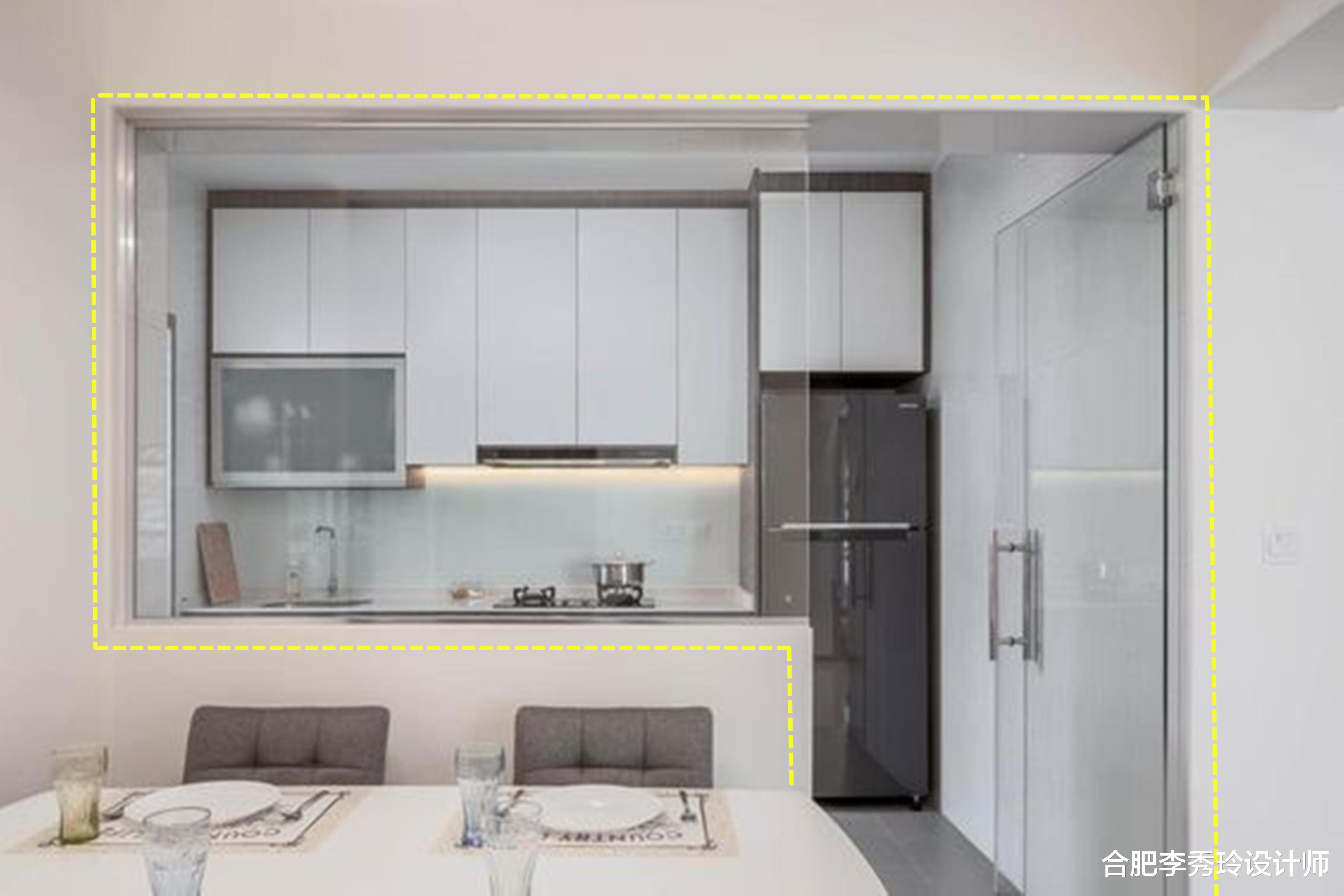 有想法！拆了隔墙换成无框玻璃，我家厨房成了心心念念的开放式