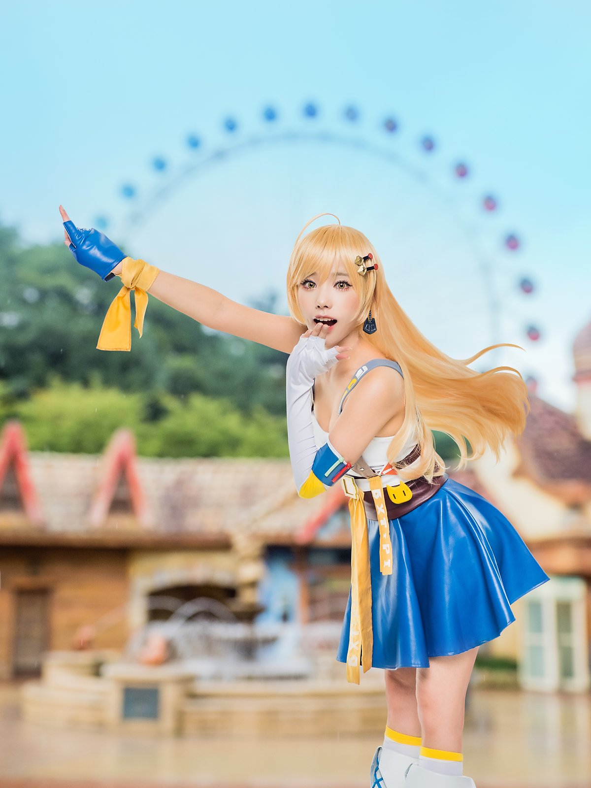 yuki|高能手办团奇迹少女优纪(yuki)cosplay,活力四射,一个小而惊人的