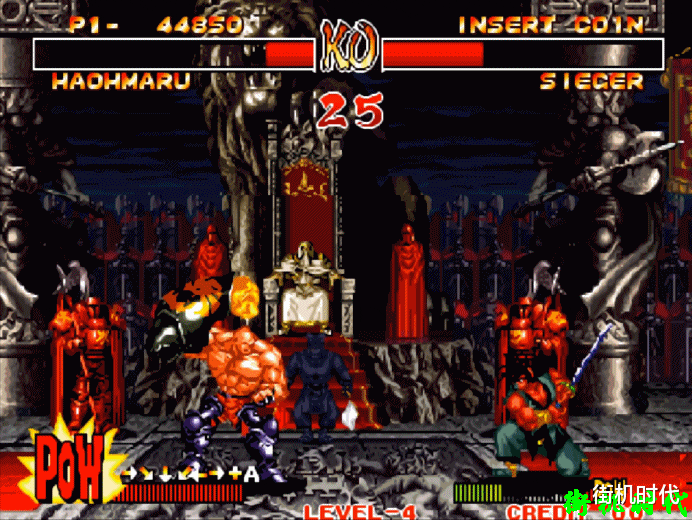 真侍魂|经典街机《真侍魂》当年玩家最常用的套路,CPU傻了站着挨打