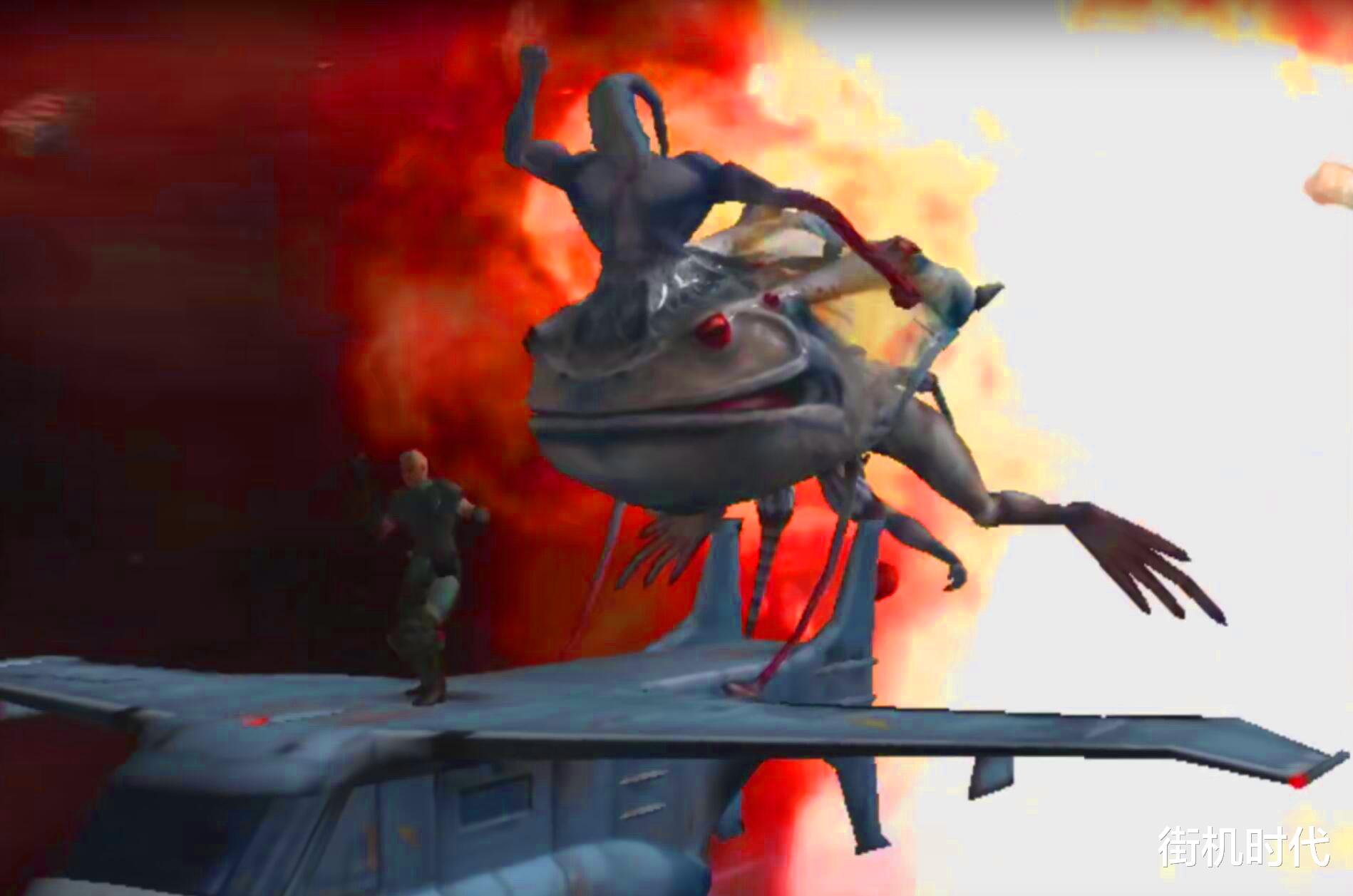 魂斗罗|《魂斗罗》最吓人的几只BOSS,人类和怪物结合后的产物