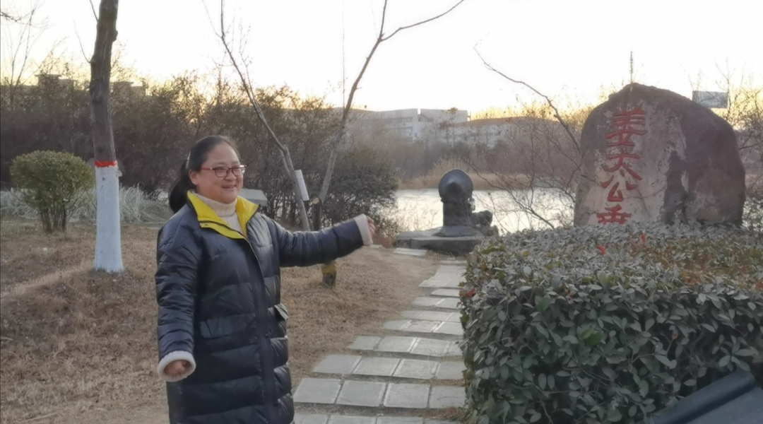 鲸鱼|淇河边有一尊铜雕像，姜太公正在钓鱼，原来这里曾经是他的隐居地