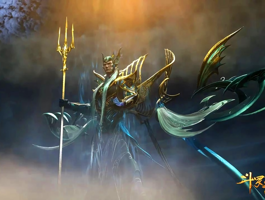 小舞|斗罗大陆:海神登场,三句话让深海魔鲸王落荒而逃,救下濒死唐三