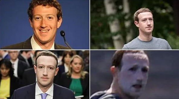 马克·扎克伯格|被记者抓拍到的惊恐一幕：脸书扎克伯格到底是蜥蜴人还是人造人？