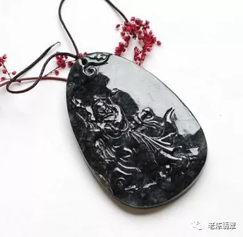 翡翠|黑翡--水墨画般的翡翠