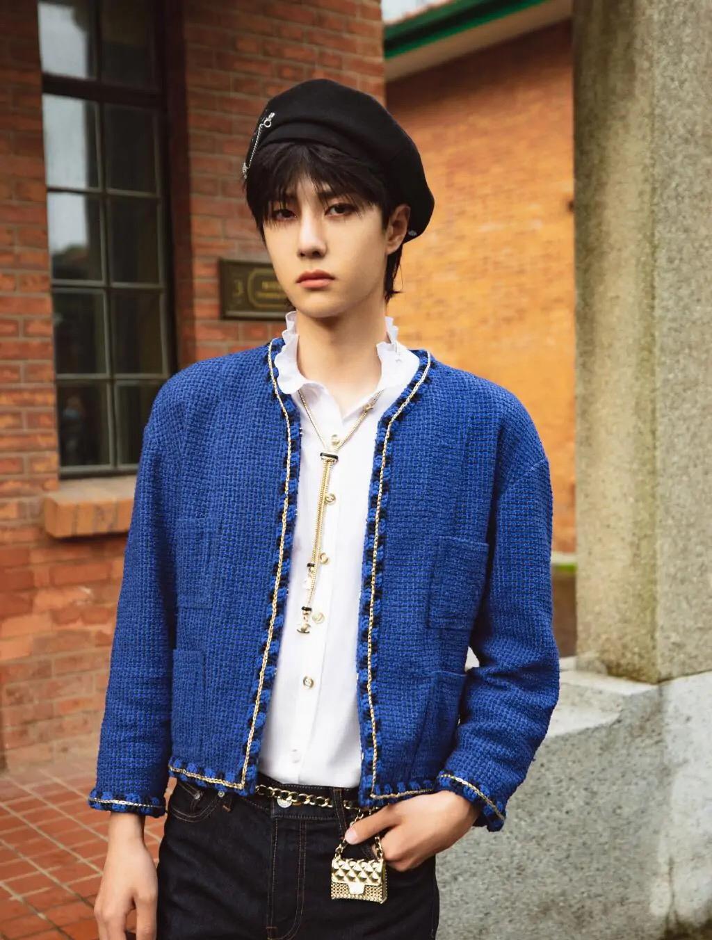 李湘|王一博发型挑战没得怕，长发寸头之间任意切换，太哇塞了