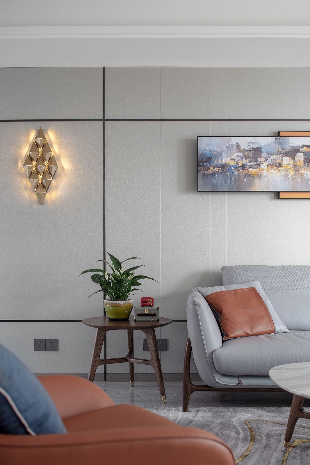 |温馨与质感的融合，暖色的完美运用，打造温暖安全的港湾