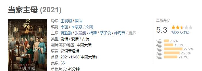 电视剧|近期四部热播剧，居然一部比一部烂，豆瓣评分都不及格