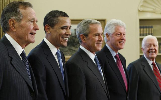 “豪華”天團誕生！四位前美總統齊聚，將特朗普排除在外-圖5