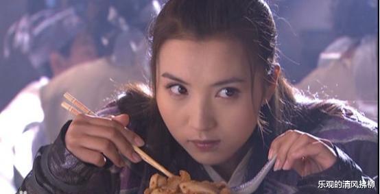 虚竹|阿紫戏弄虚竹破戒吃荤，几个小细节，决定了三版天龙高下之分
