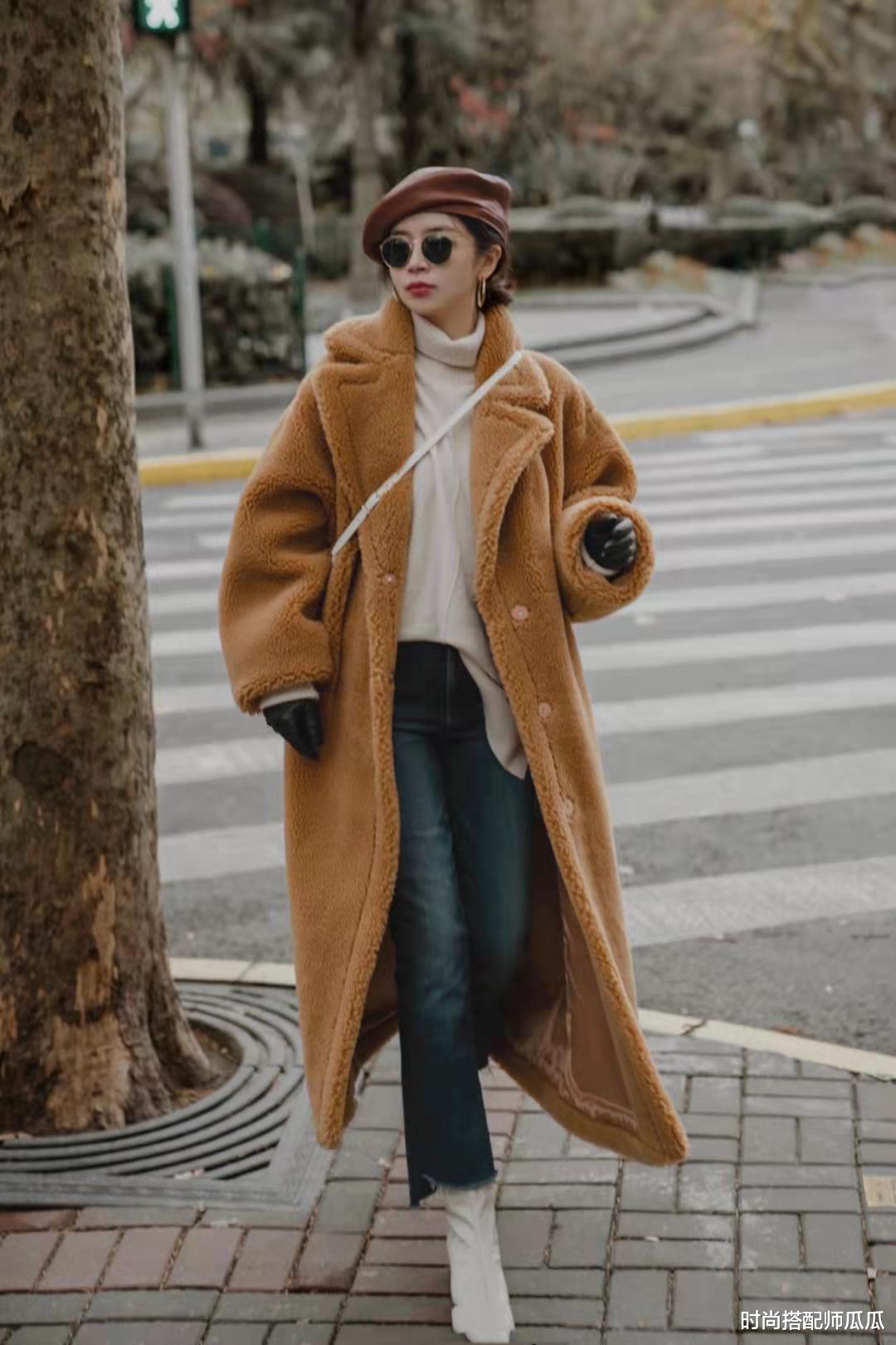 时尚搭配师瓜瓜 秋冬穿“棕色”能有多美？瞧三木博主的气质搭配，照着穿就很美