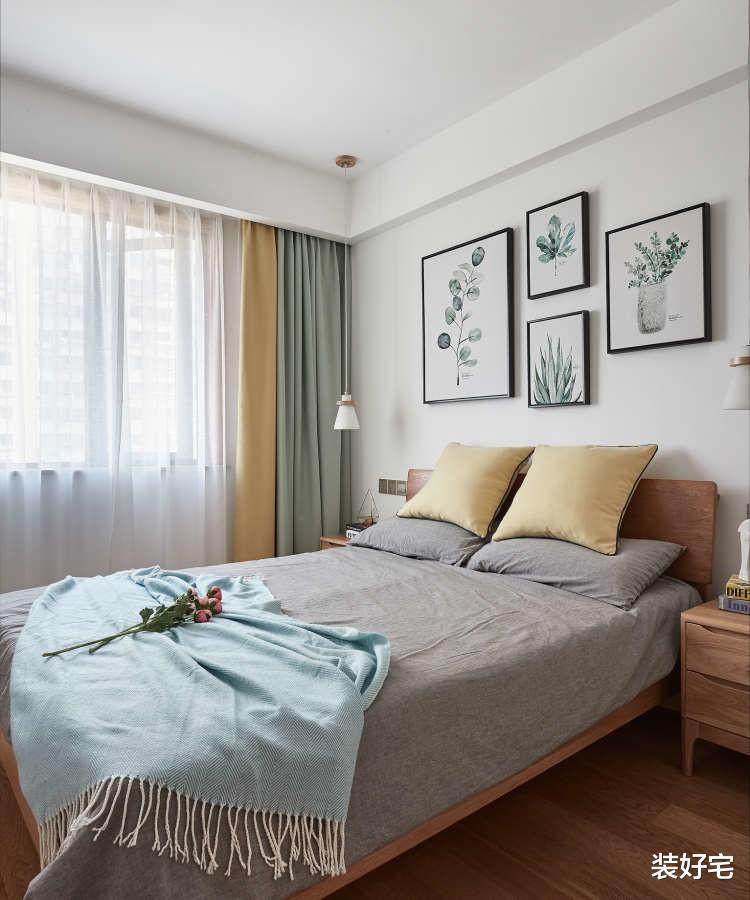 甲醛|139平原木风，玄关就非常吸引人，卧室这样装，衣柜书桌都有了