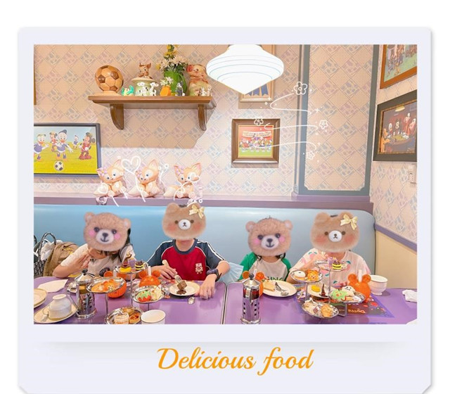 林心如|雷佳音老婆带女儿游玩迪士尼，北北变化很大，又长高了不少