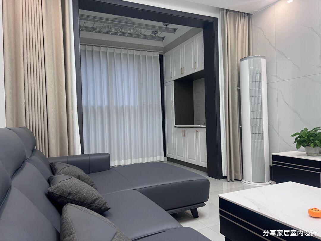 最近羡慕她家一楼的新房，装修完工后全屋亮堂堂，花了20万太值得了！