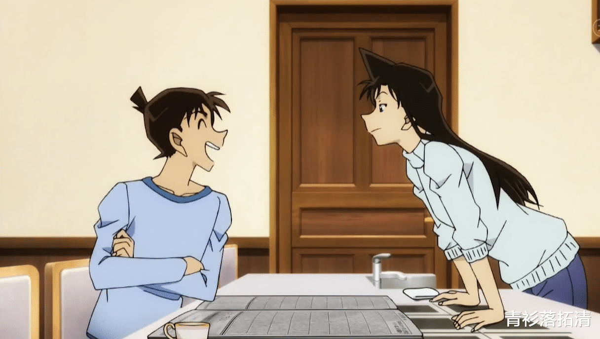 柯南|《十年后的陌生人》：官方给出的柯南BE结局，小兰陷入无望的等待