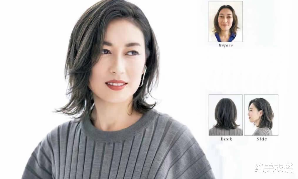 衬衫 为什么中年女人“烫发”显老气?3留、3不留的造型精髓,鲜为人知