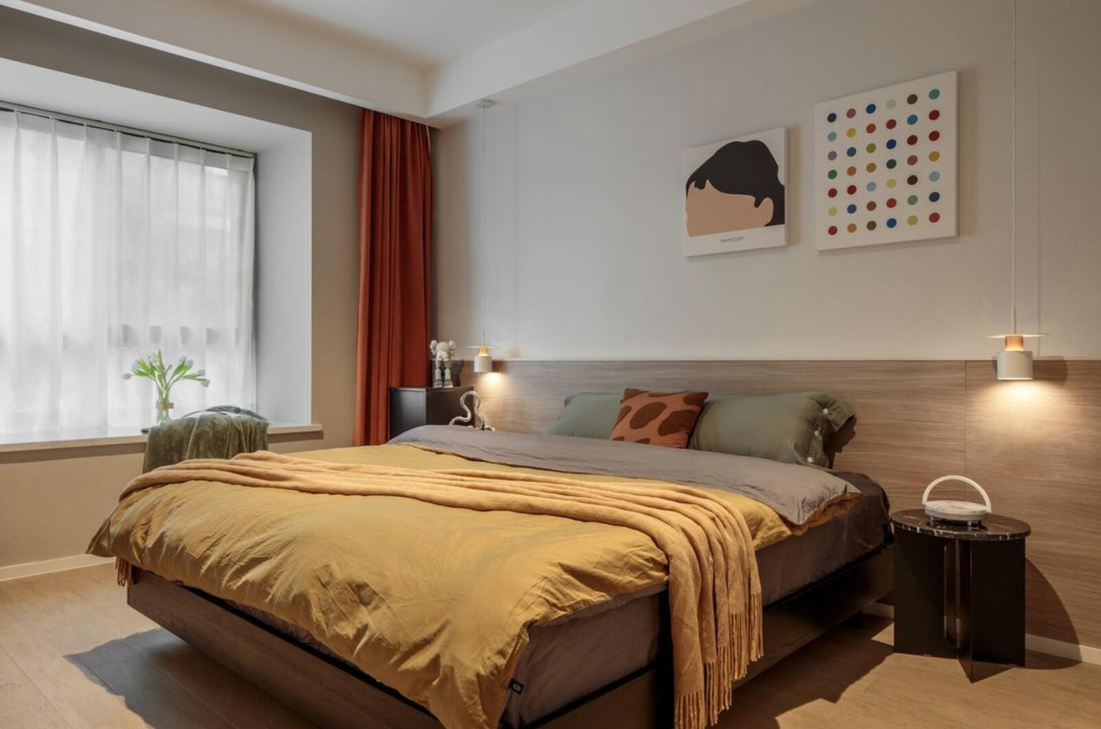 |从没想到复古风也能这么干净，她120㎡新家，收纳空间多到爆