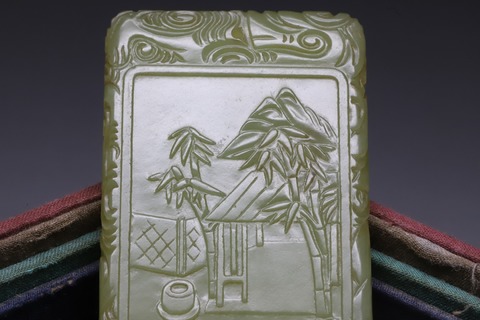 |竹林高士婴戏图