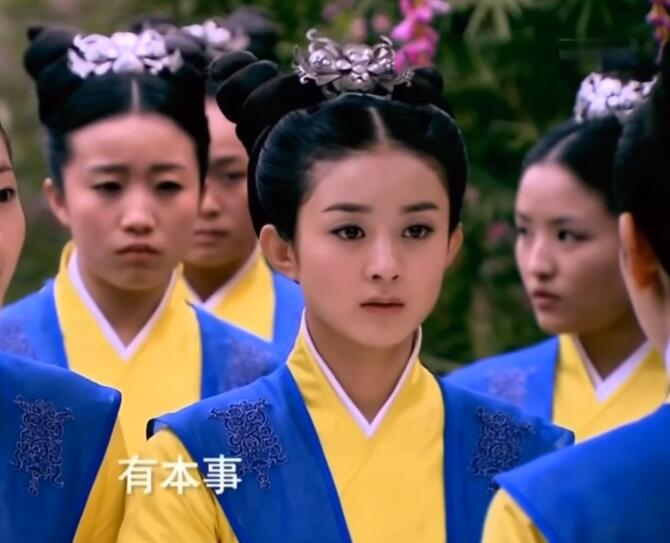 杨幂|同一部剧中，当女配和女主造型一样，就很考验女主颜值了