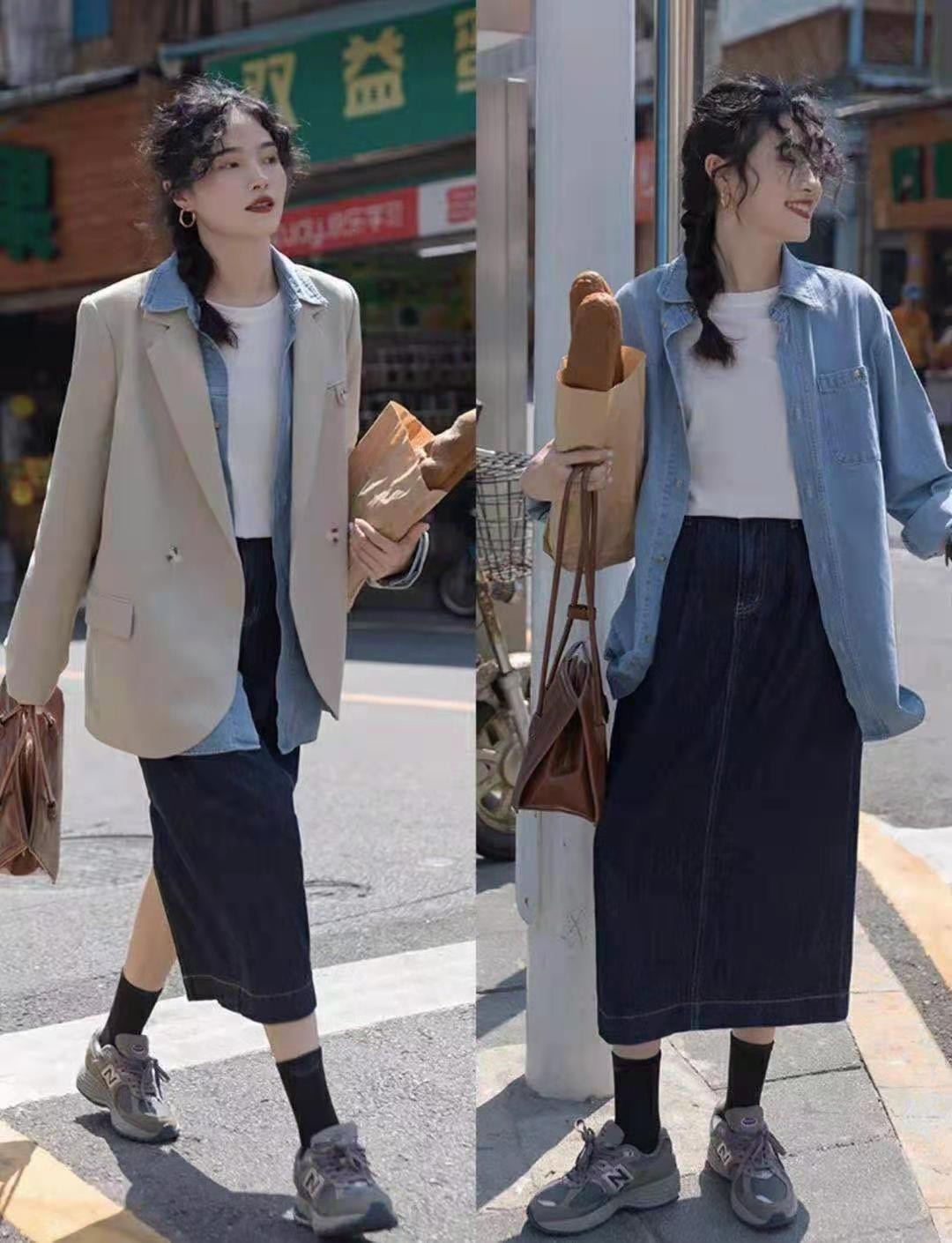 静静时尚达人|秋天穿衣服单调怎么解决?学会“叠穿”法,基础款变身时尚款