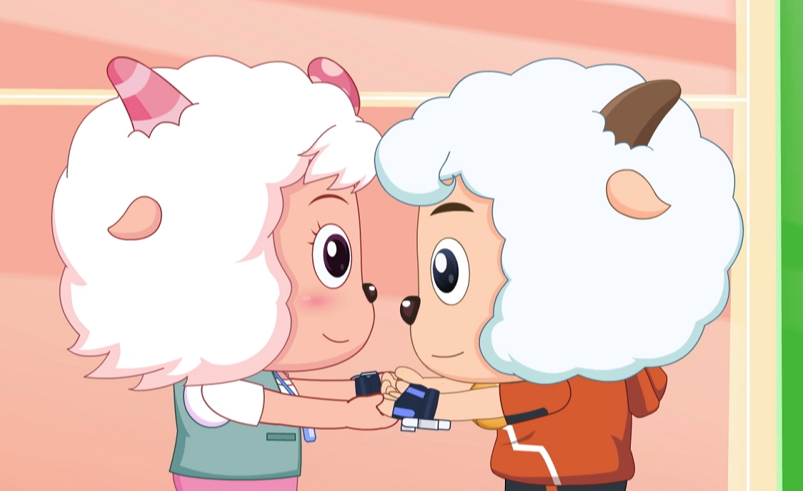 张哲瀚|决战次时代：沸羊羊还在暗恋美羊羊，上门对倩羊羊献殷勤