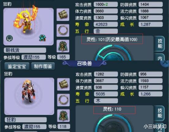 第五人格|梦幻西游：担心的事发生了，大佬进阶110选错召唤兽，白花了2000块