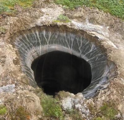 全球变暖 西伯利亚发现巨大爆炸坑,根源还是全球变暖