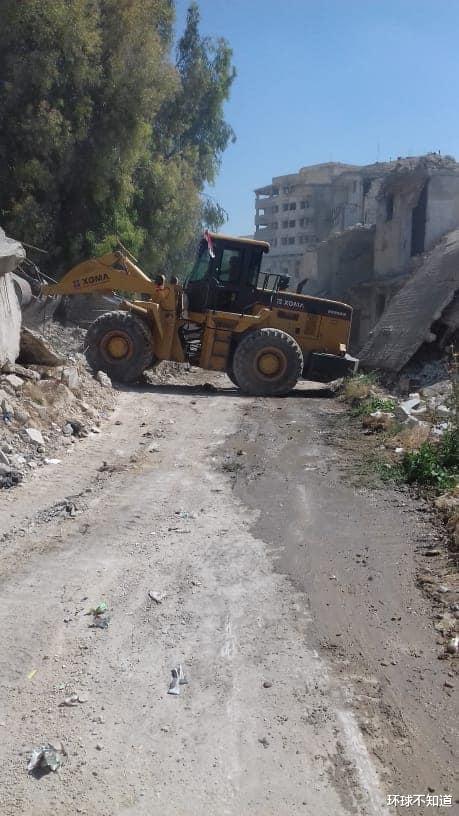 敘利亞重建：大城市阿勒頗拆遷樓房鋪瀝青，大馬士革修水電通信網-圖2