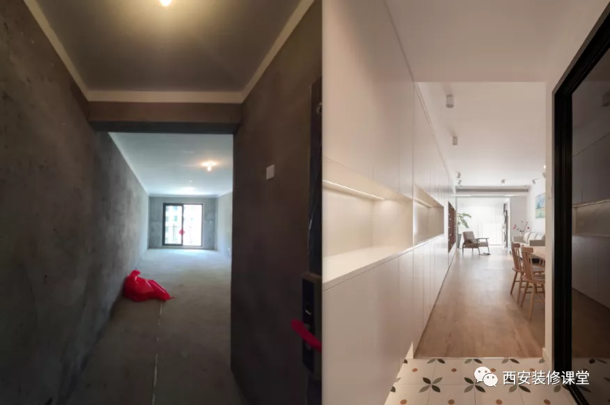 115㎡三室两室，客厅10米超级收纳柜