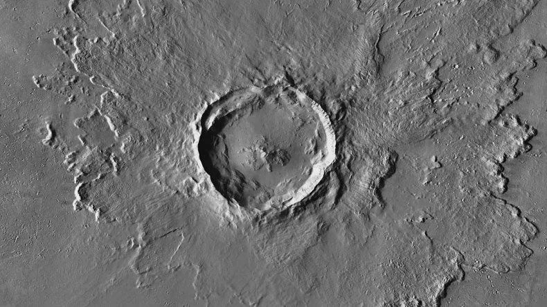 科学家追踪到地球上陨石在火星的起源
