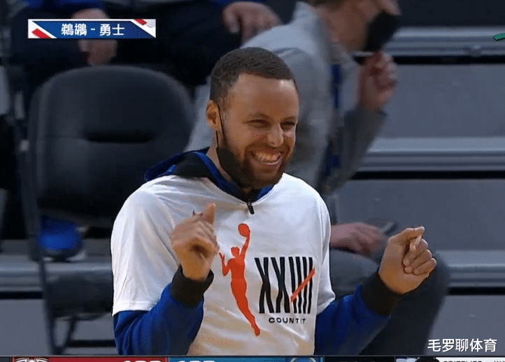 斯蒂芬·库里|库里上蹿下跳大笑鼓掌！迷你水花66分破5大里程碑，湖人要担心了