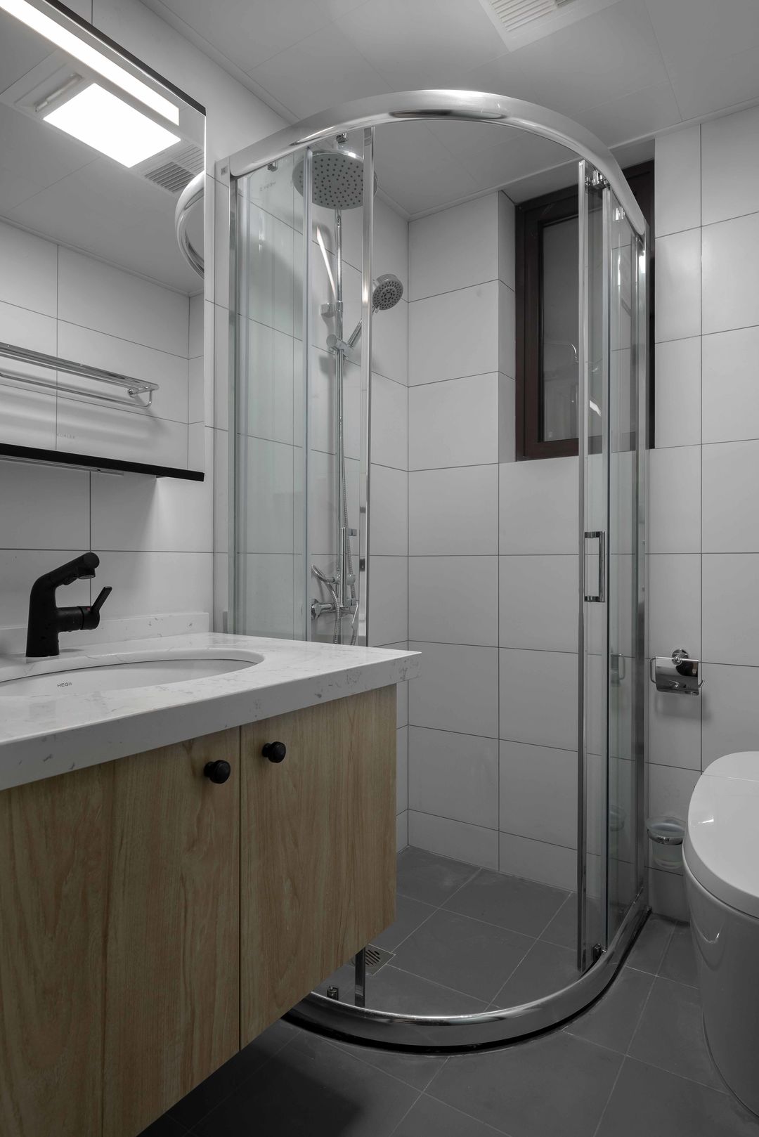 原木+白色,87㎡舒适养眼倍感亲切,给设计师点赞