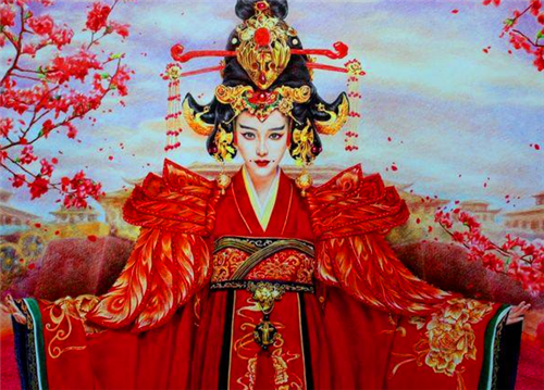 武则天|这才是武则天的真容,千年前的画像堪比绝代佳人